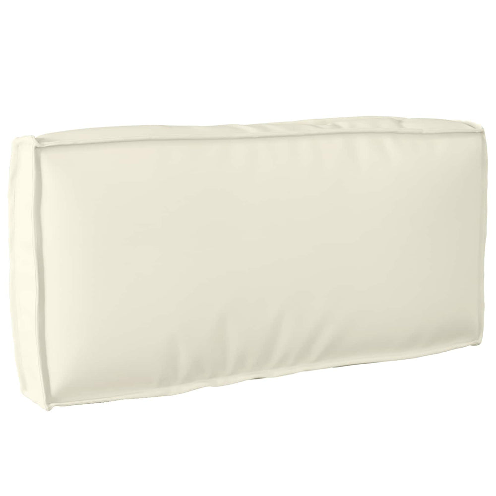 Creme Kissen 80 x 40 cm Oxford-Stoff