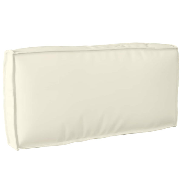 Creme Kissen 80 x 40 cm Oxford-Stoff