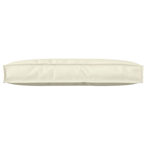 Creme Kissen 80 x 40 cm Oxford-Stoff