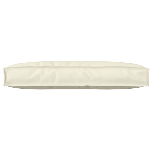 Creme Kissen 80 x 40 cm Oxford-Stoff