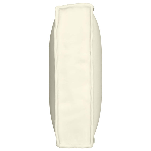 Creme Kissen 80 x 40 cm Oxford-Stoff