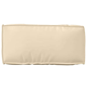 Beiges Oxford-Kissen, 80 x 40 cm