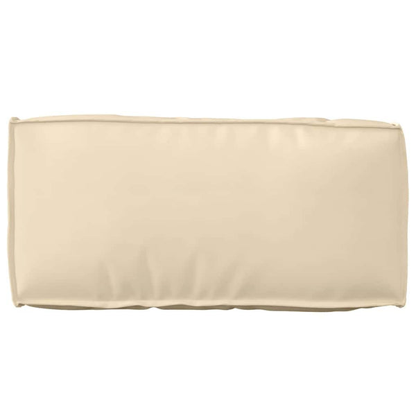 Beiges Oxford-Kissen, 80 x 40 cm