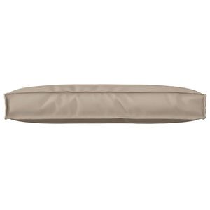 Taupe Kissen 80x40 cm Oxford-Stoff