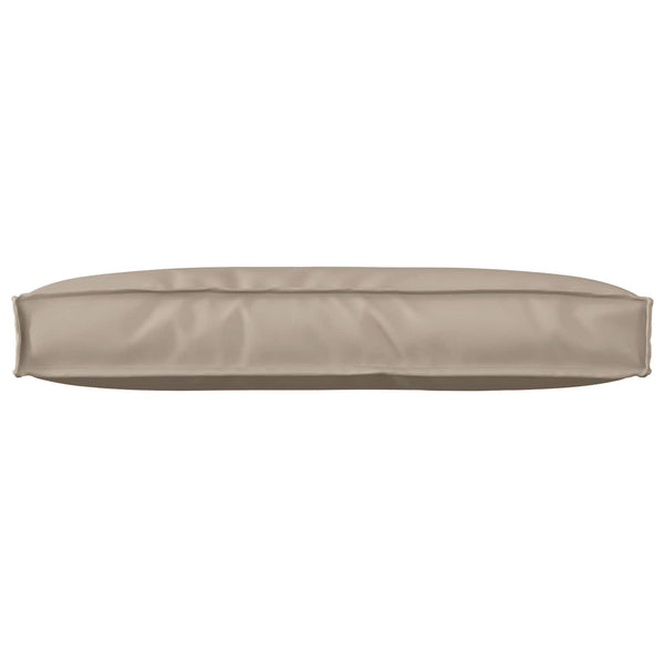 Taupe Kissen 80x40 cm Oxford-Stoff