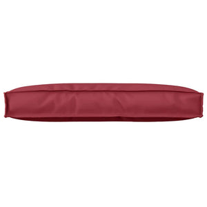 Weinrotes Kissen 80x40 cm Oxford-Stoff