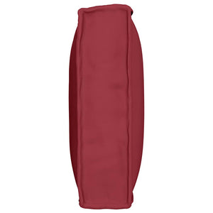 Weinrotes Kissen 80x40 cm Oxford-Stoff