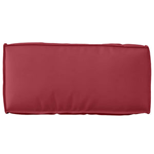 Weinrotes Kissen 80x40 cm Oxford-Stoff