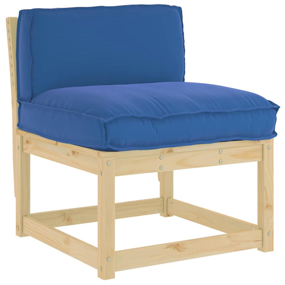 Königsblaues Kissen 80x40 Oxford-Stoff