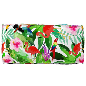 Blumen Kissen Mehrfarbig 80x40 Oxford