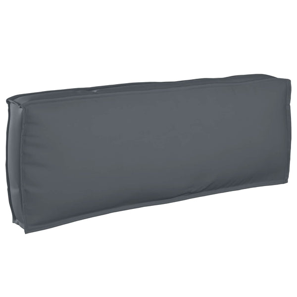 Anthrazit Kissen 120x40 cm Oxford Stoff