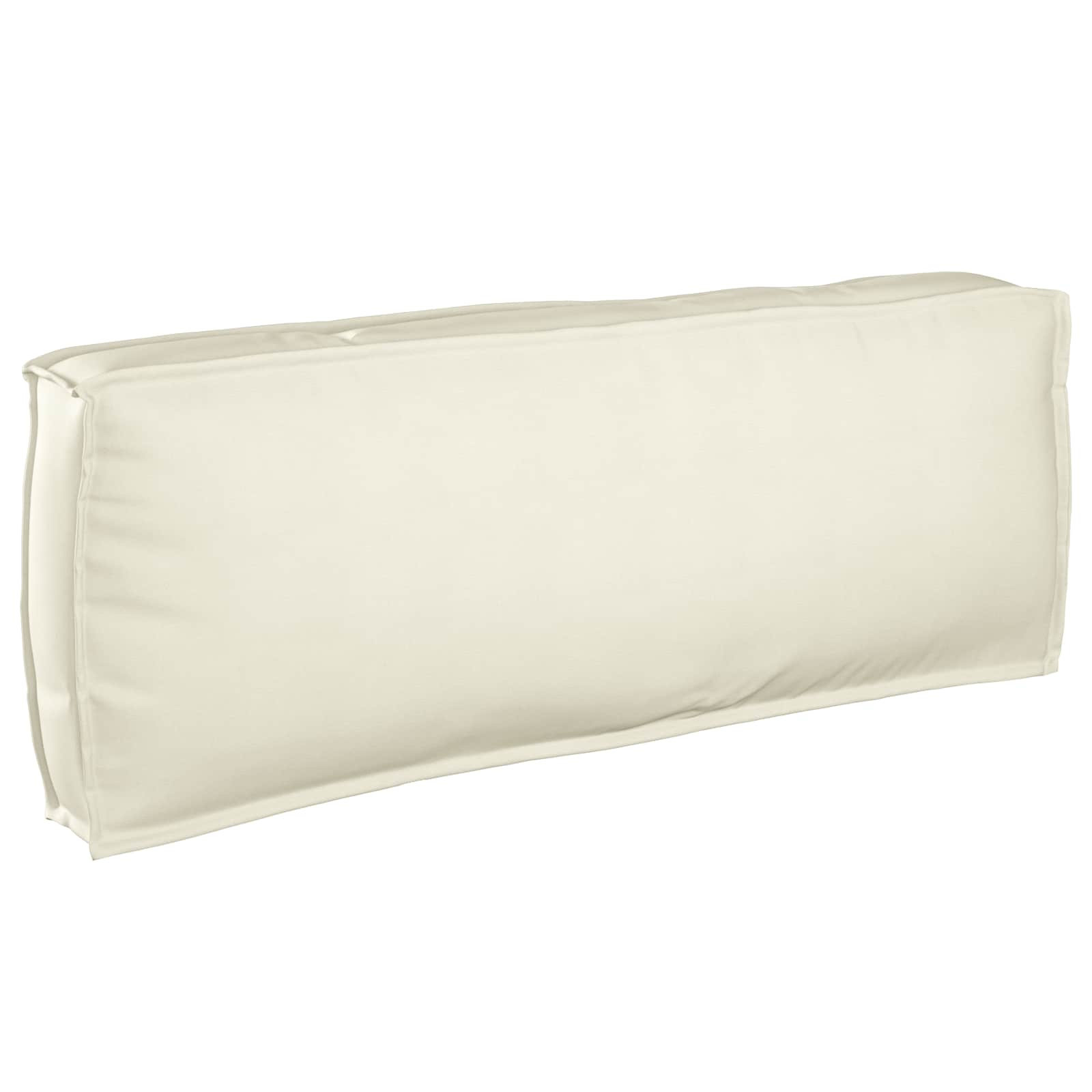 Creme Kissen 120 x 40 cm Oxford-Stoff
