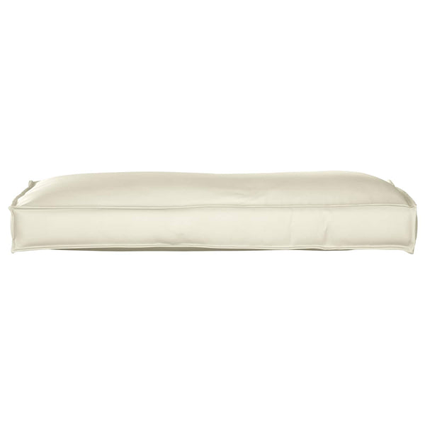 Creme Kissen 120 x 40 cm Oxford-Stoff