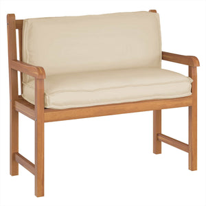 Beiges Kissen 120 x 40 cm Oxford-Gewebe