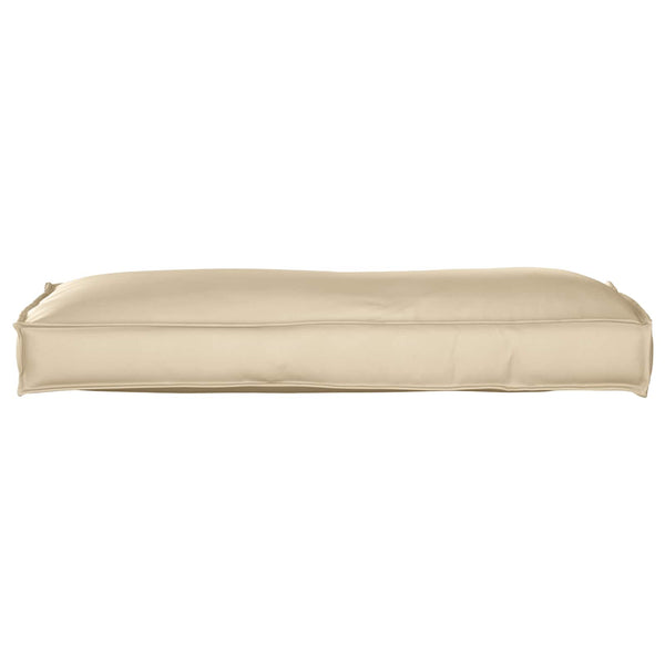 Beiges Kissen 120 x 40 cm Oxford-Gewebe