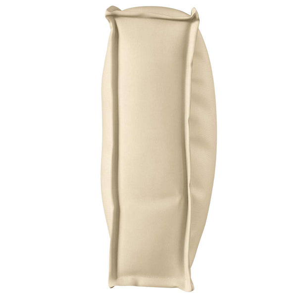 Beiges Kissen 120 x 40 cm Oxford-Gewebe