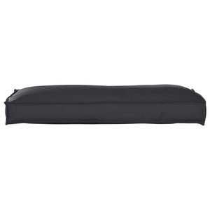 Schwarzes Kissen 120x40 cm Oxford-Gewebe