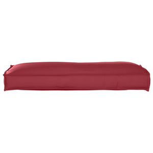 Weinrotes Kissen 120x40 cm Oxford-Gewebe