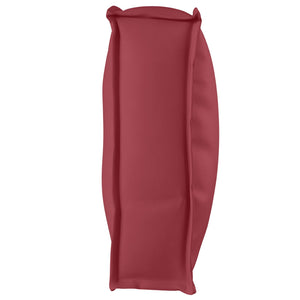 Weinrotes Kissen 120x40 cm Oxford-Gewebe