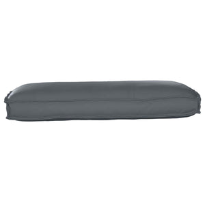 Anthrazit Kissen 120x50 cm Oxford Stoff