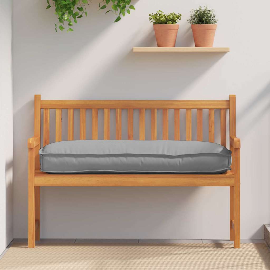 Graues Oxford-Kissen, 120 x 50 cm