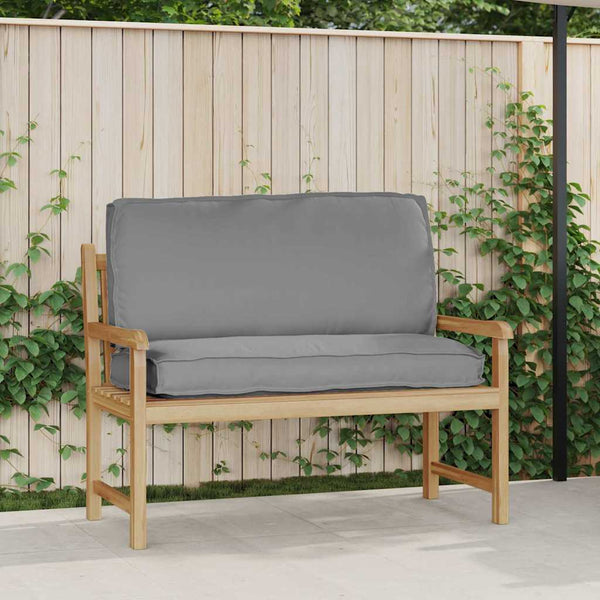 Graues Oxford-Kissen, 120 x 50 cm