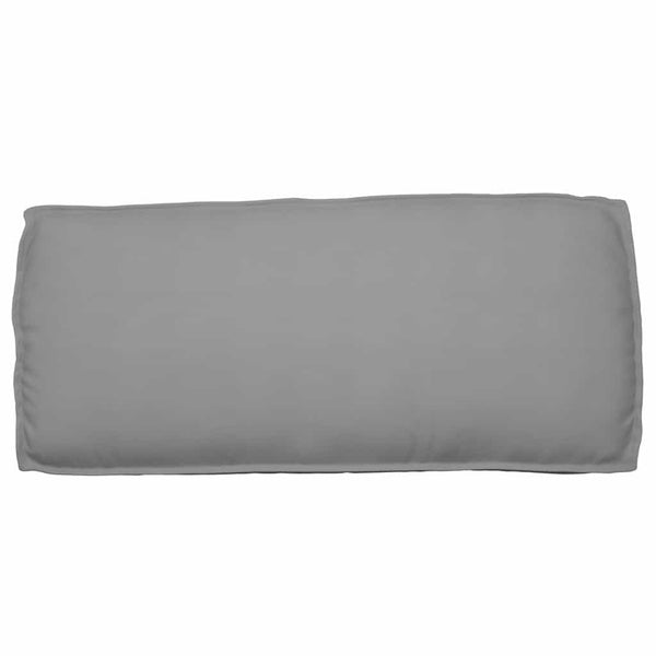Graues Oxford-Kissen, 120 x 50 cm