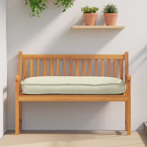 Creme Kissen 120x50 cm Oxford-Stoff