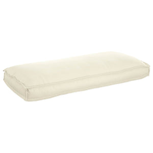 Creme Kissen 120x50 cm Oxford-Stoff