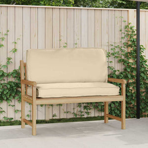 Beiges Kissen 120 x 50 cm Oxford-Stoff