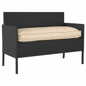 Beiges Kissen 120 x 50 cm Oxford-Stoff