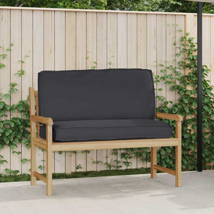 Schwarzes Kissen 120 x 50 cm Oxford-Stoff