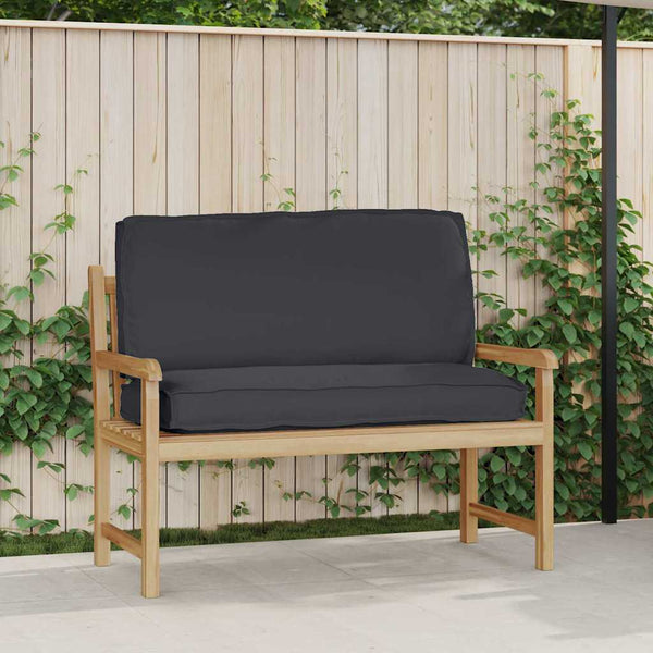Schwarzes Kissen 120 x 50 cm Oxford-Stoff