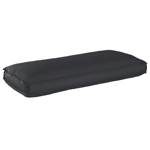 Schwarzes Kissen 120 x 50 cm Oxford-Stoff