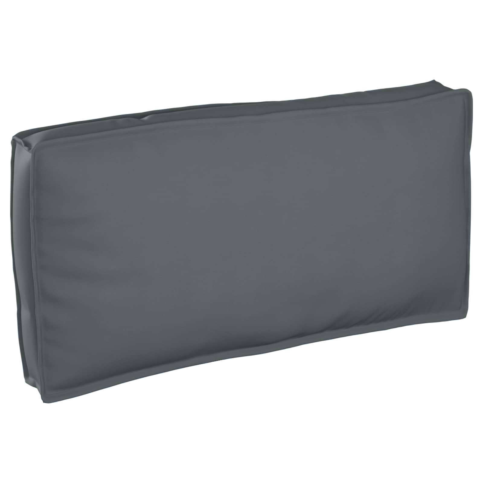 Anthrazit Kissen 120x60 Oxford-Stoff