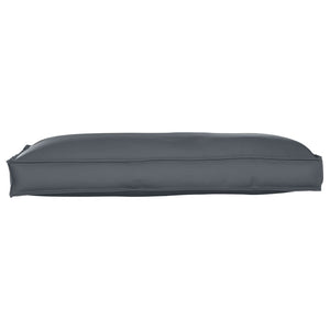 Anthrazit Kissen 120x60 Oxford-Stoff
