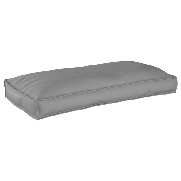 Graues Oxford-Kissen 120x60 cm