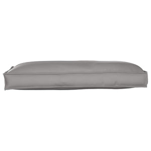 Graues Oxford-Kissen 120x60 cm