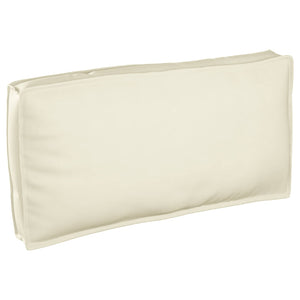 Creme Kissen 120x60 cm Oxford-Stoff