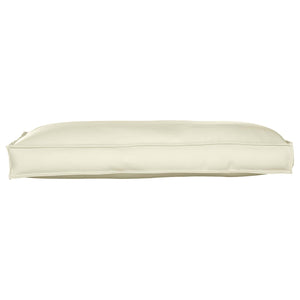 Creme Kissen 120x60 cm Oxford-Stoff