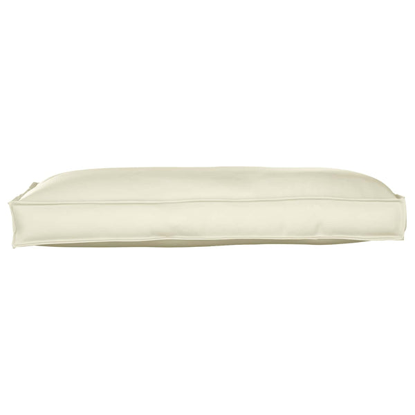 Creme Kissen 120x60 cm Oxford-Stoff