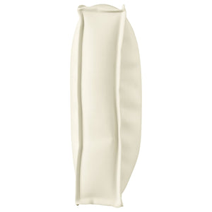 Creme Kissen 120x60 cm Oxford-Stoff