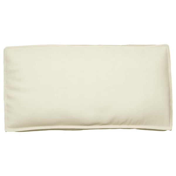 Creme Kissen 120x60 cm Oxford-Stoff