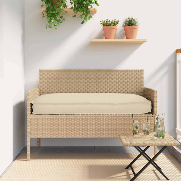 Beiges Kissen 120x60 cm Oxford-Gewebe