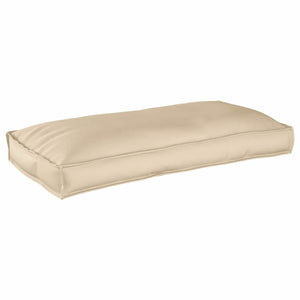 Beiges Kissen 120x60 cm Oxford-Gewebe
