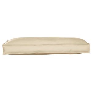 Beiges Kissen 120x60 cm Oxford-Gewebe