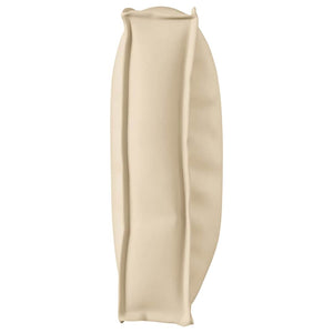 Beiges Kissen 120x60 cm Oxford-Gewebe