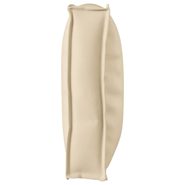 Beiges Kissen 120x60 cm Oxford-Gewebe