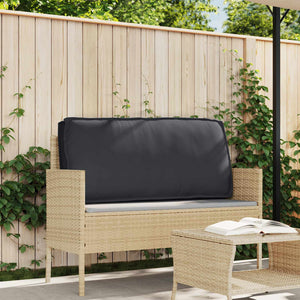 Schwarzes Kissen 120x60 cm Oxford-Stoff