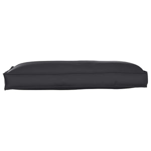 Schwarzes Kissen 120x60 cm Oxford-Stoff